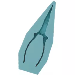 Szilícionos fogóforma 16 cm