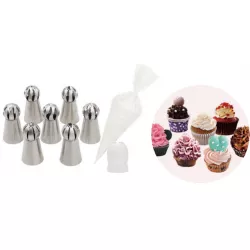 Balon díszítőcsúcsok 7 db és zacskók