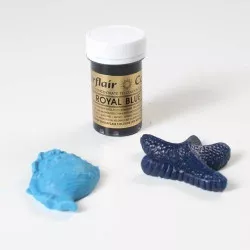 Gelová sóbarva Sugarflair (25 g) Királykék