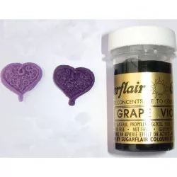 Zselés ételfesték Sugarflair (25 g) Grape Violet
