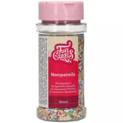 Cukorkák dekorációk színes mix 80g