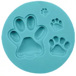 Szilikon kutya tappancs forma 9,5 cm