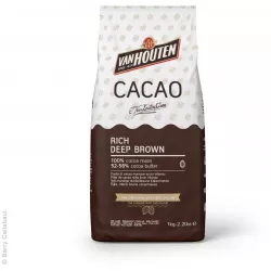 Intenzív barna 100% kakaópor - Van Houten 1 kg - FunCakes
