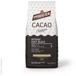 Intenzív fekete 100% kakaópor - Van Houten 1 kg - FunCakes