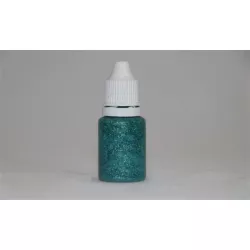 Felületkezelő gél csillárral, 15 ml, türkizkék