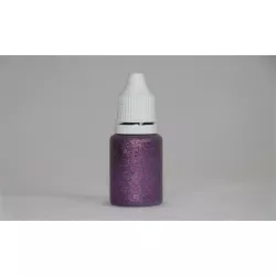 Felületkezelő gél csillárral, 15 ml, lila