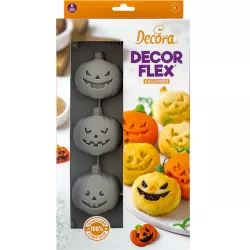 Színes sütőforma halloween tök számára