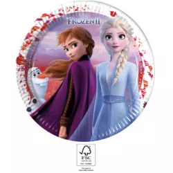 Zsáknyi papír party tányér 23 cm Frozen