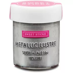 Porkolt színű fémes Silver 4g