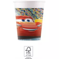 Papírzsákos pohár 200 ml Cars