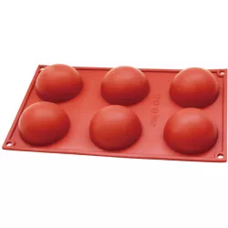Szilikon kupola forma 30×17 cm, Ø 7 cm