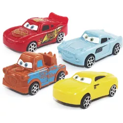 Car figurák tortára 4 db