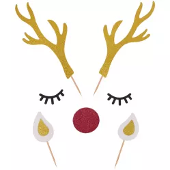 Tortára való díszítő sólyom (zápich)