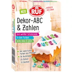 Színes csokoládé számok és betűk 32 g