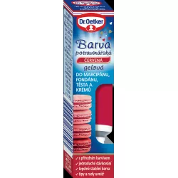 Gélfogyasztási élelmiszer-barna piros 10 g