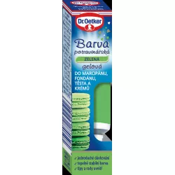 Zselés élelmiszeripari zöld színű 10 g