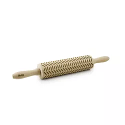 Fa cipőfa görgő mintával Seed 39 cm