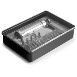 Tészta gyúró – díszítőfejek készlet 8 + 13 db