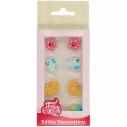 Cukorgyurma díszítés 8 darab tengeren át északi szélben