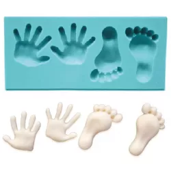 Szilikon formázó a talpról és tenyérből 7x3 cm