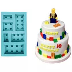 Szilikon játékkocka forma gyerekeknek