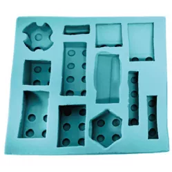 Szilikon forma gyerek kockákhoz, 7,5 x 7 cm