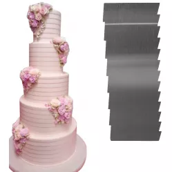 Spatula a torta éléhez Saw 25,5×9 cm