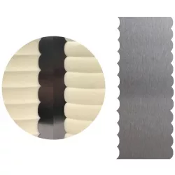 Torta szélkezelő spatula Ripples, 25,5 × 10 cm