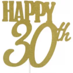 Boldog 30. születésnapos tortára szúrópróba