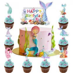 torta díszítő, sellő