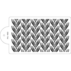 Díszítő sablon tortához - Marop 21x35 cm