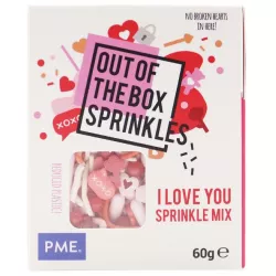 Díszítés tortához - szerelem 60 g