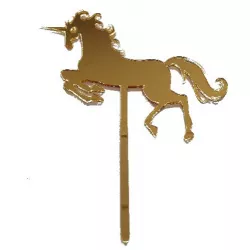 Unikornis tortadísz 11 x 13 cm