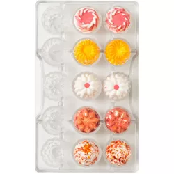 Polikarbonátos bonbonforma nyárra