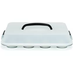 Muffinforma fedéllel 35 cm, 12 darabhoz