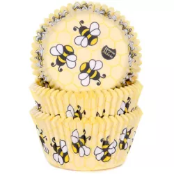 Muffinformák mézeskalács méhecské 50x33 mm