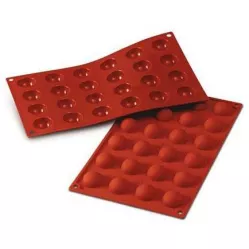 Szilikon forma Semisfera 3 x 1,5 cm 240 ml