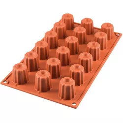 Szilikon mini canelé forma 1,8x3,5x3,5 cm 540 ml