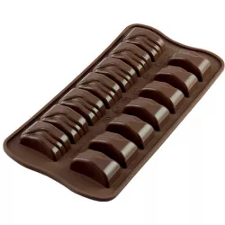 Csokoládékészítő forma 14x8 g Jack