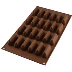 Csokoládé formázó szilikon střecha 24x14g