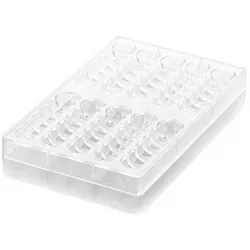 Professzionális epoxipolikarbonát csokoládéforma Bolla T