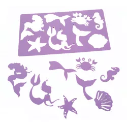 tengeri sellő nyomtató készlet