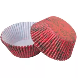 Csészék muffinhoz rózsásak (50 db)