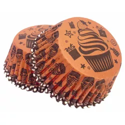 Muffinpapírok cupcake mintával (50 db)