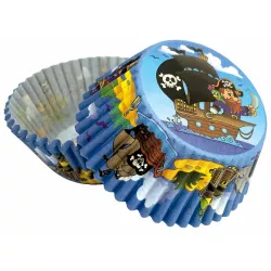 Muffinformák kalózok (50 darab)