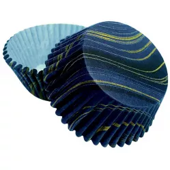 Muffinpapír márványmintás (50 db)