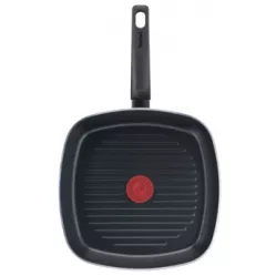 Tefal vörös grillező serpenyő 26 x 26 cm