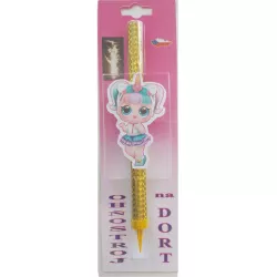 Unicorn-lány Rombliás torta-dísz tortatorta - 1 db