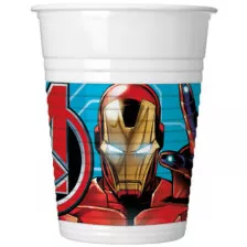 Műanyag poharak 200 ml 8 db Star Avengers
