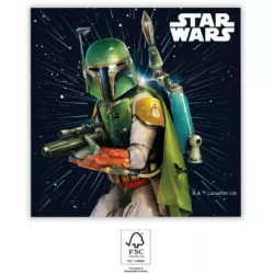 Papírtörlők 33x33 cm Star Wars 20 darab Mandalorian